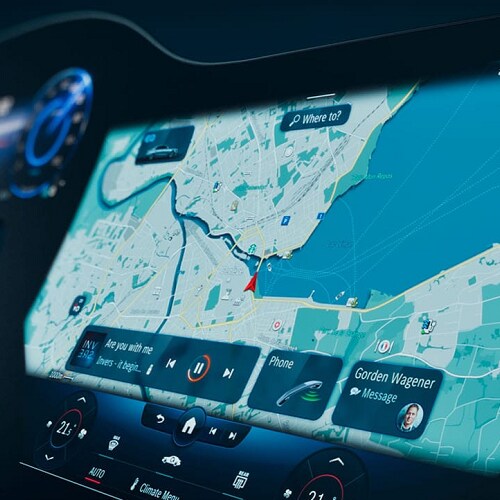 Mercedes-Benz EQS interior