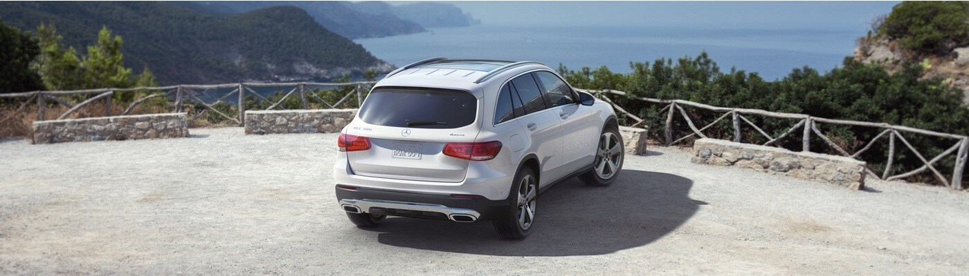 Mercedes-Benz GLC 300 Mercedes-Benz GLC 300 parked at an ocean overlook