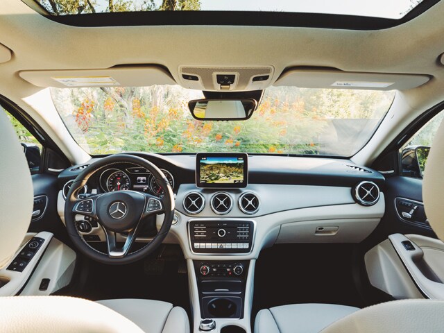 Mercedes-Benz SUV interior