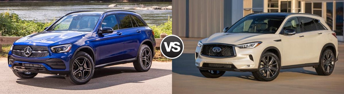 2020 Mercedes-Benz GLC vs 2020 INFINITI QX50