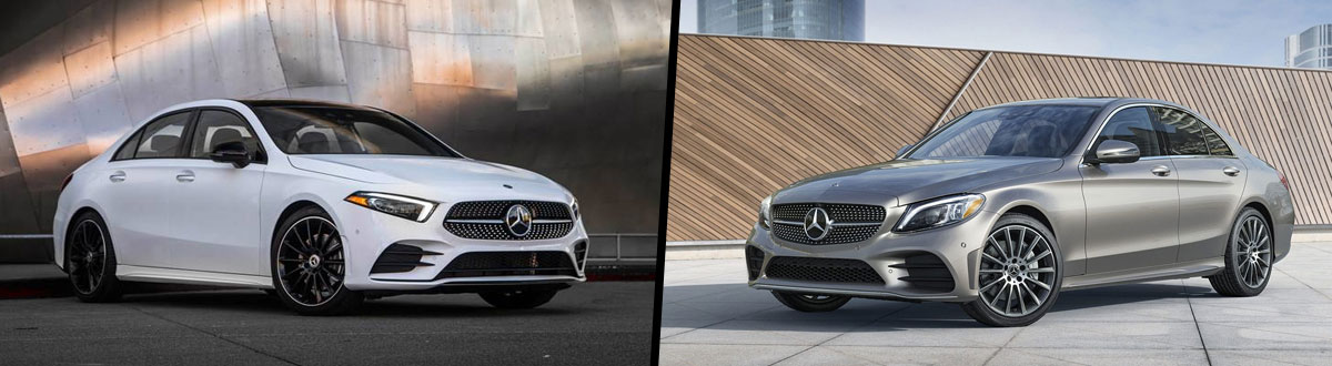 2020 Mercedes-Benz A-Class vs 2020 Mercedes-Benz C-Class
