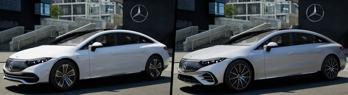 2023 EQS 450 4MATIC® Sedan vs 2023 EQS 580 4MATIC® Sedan
