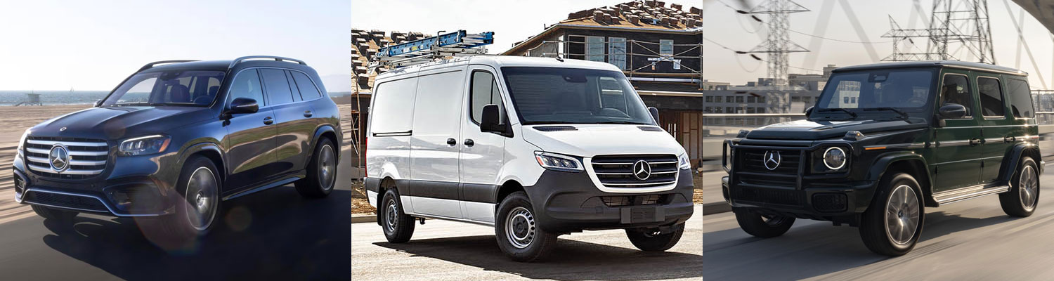 GLS, Sprinter, and G-Class