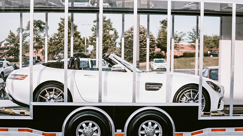 Mercedes-Benz Service Pickup Trailer