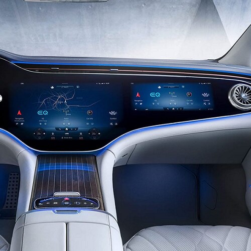 Mercedes-Benz EQS Hyperscreen