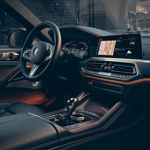 BMW X6 interior