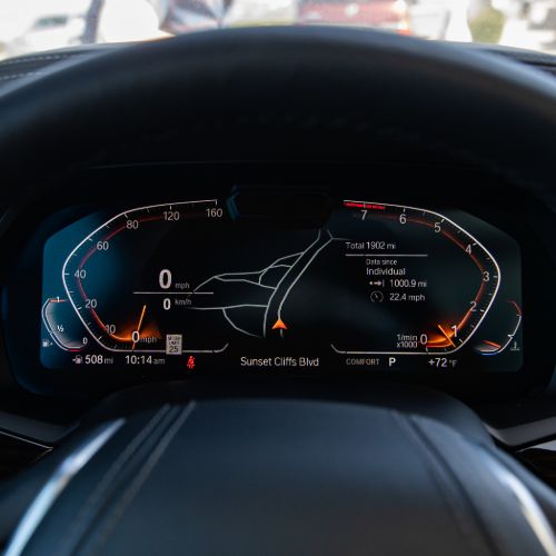 BMW X5 Display
