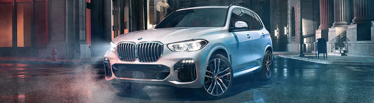 White BMW X5 Luxury SUV