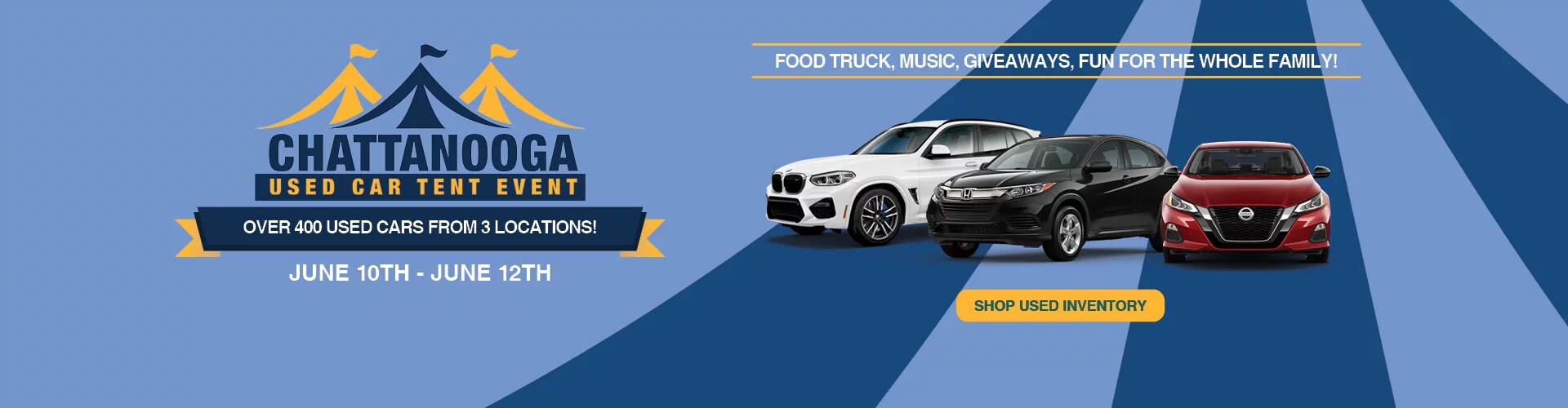 Chattanooga Used Car Sales Event