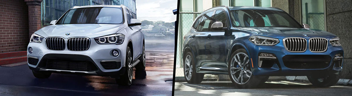2019 BMW X1 vs 2019 BMW X3