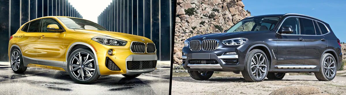 2019 BMW X2 vs 2019 BMW X3