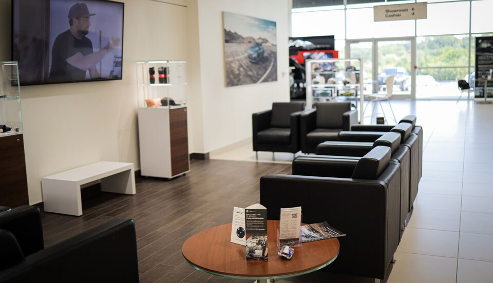 Service Waiting Area