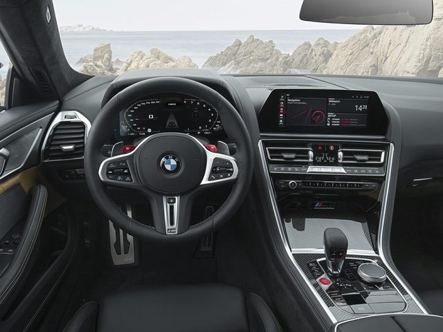 BMW M8 Coupe interior