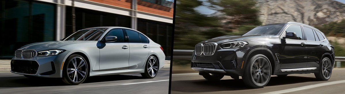 BMW 3 Series Sedan & BMW X3 SAV