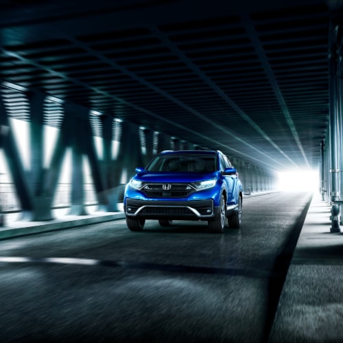 Honda CR-V driving