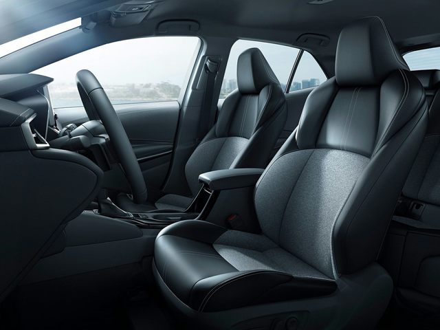 Toyota Corolla Hatchback interior