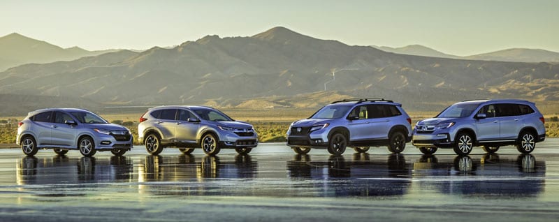 2019 Honda SUV Lineup