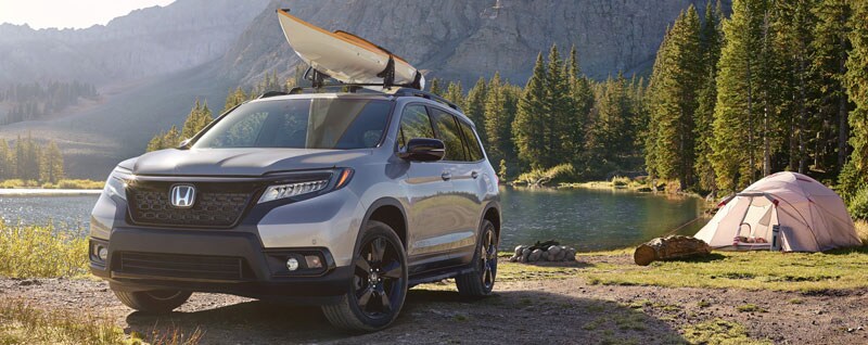 2019 Honda Passport with Accessory Roof Rack