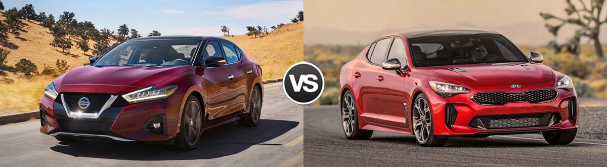 2019 Nissan Maxima vs 2019 Kia Stinger