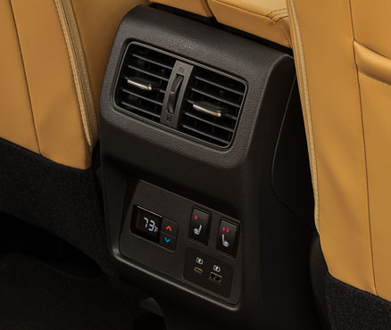2021 Nissan Rogue Rear Air Vents