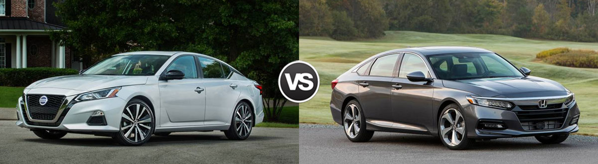 2020 Nissan Altima vs 2020 Honda Accord