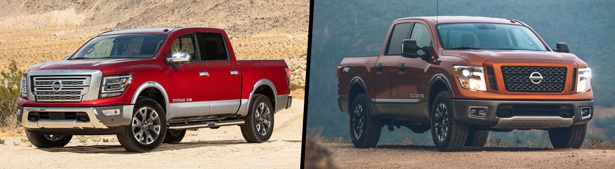2020 Nissan Titan vs 2019 Nissan Titan