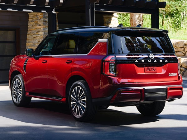 2025 Nissan Armada Rear Angle