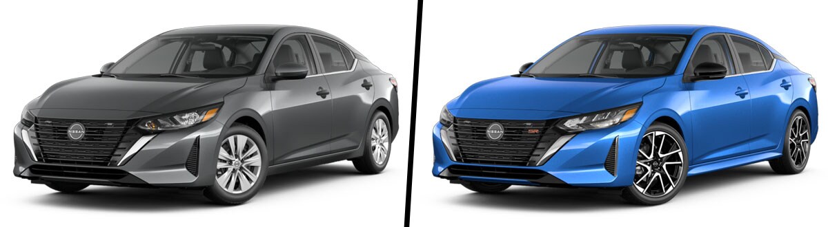 2024 Nissan Sentra S vs 2024 Nissan Sentra SR