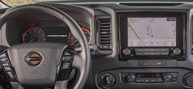 2022 Nissan Frontier Infotainment System