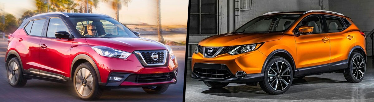 2018 Nissan Kicks vs 2018 Nissan Rogue Sport