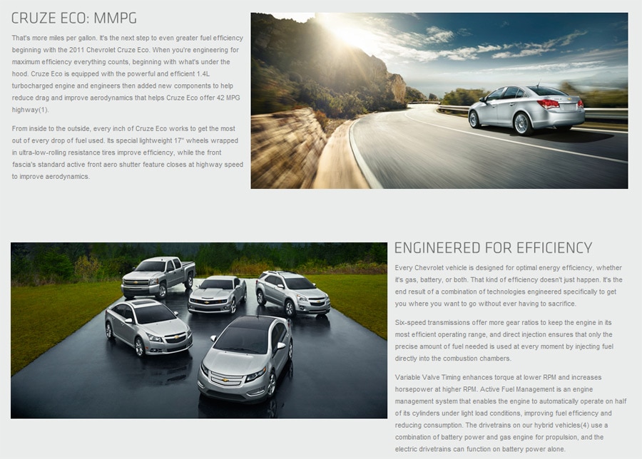 Chevrolet Fuel Efficiency
