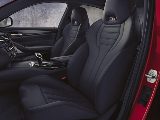 BMW M5 interior