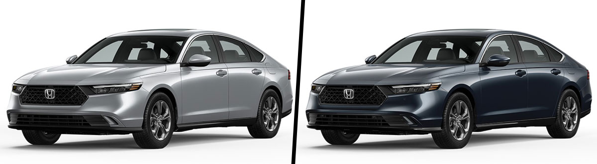 2023 Honda Accord EX vs 2023 Honda Accord EX-L Hybrid