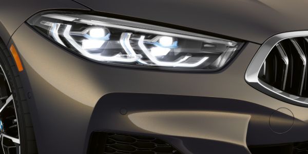 BMW 8 Series headlights