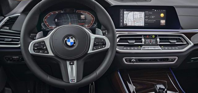 BMW X5 interior