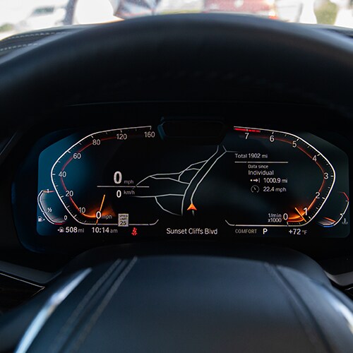 BMW X5 interior
