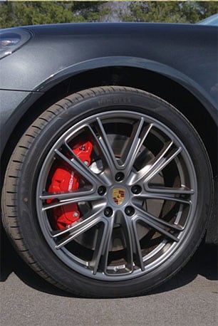 2018 Porsche Panamera Turbo Sport Turismo Tires