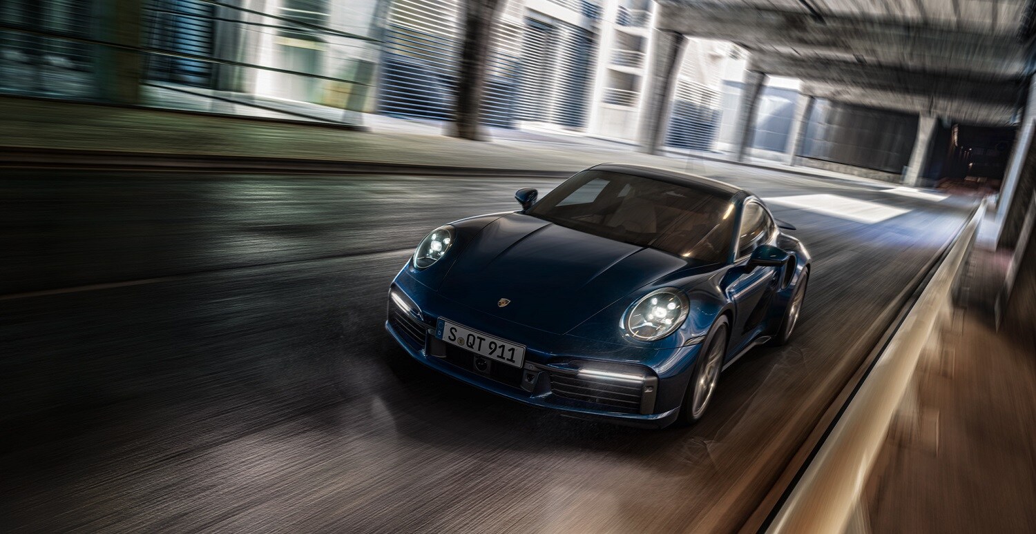 Porsche 911 Turbo View of 911 Turbo Front Exterior