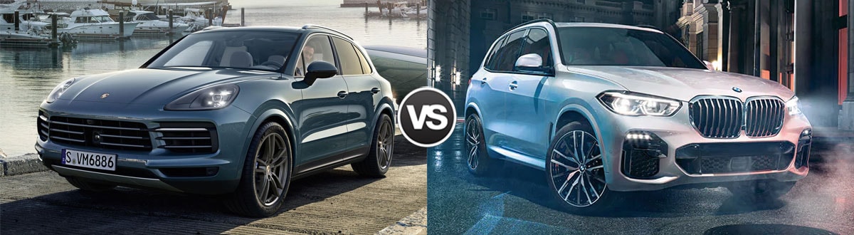 2019 Porsche Cayenne vs 2019 BMW X5