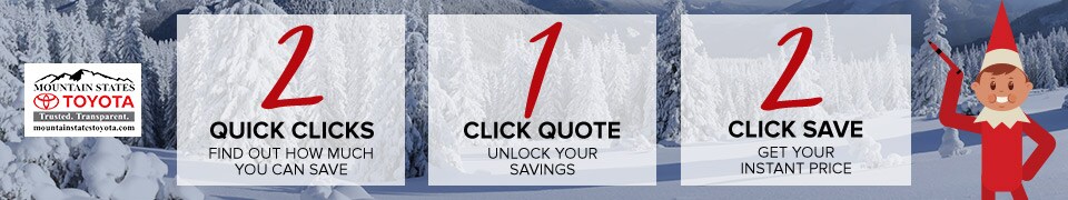 2 quick clicks