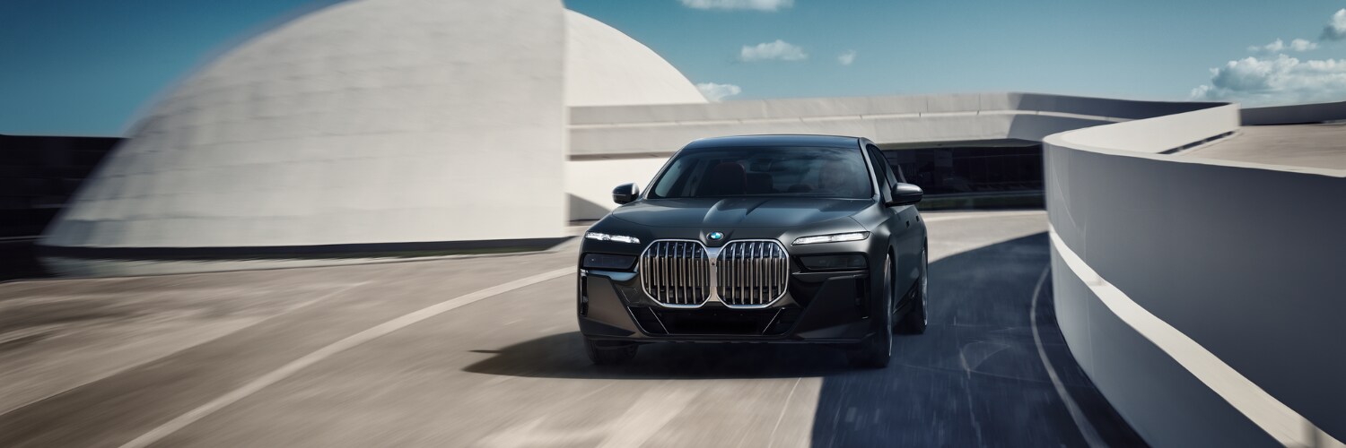 BMW 7 Series black BMW 7 Series sedan
