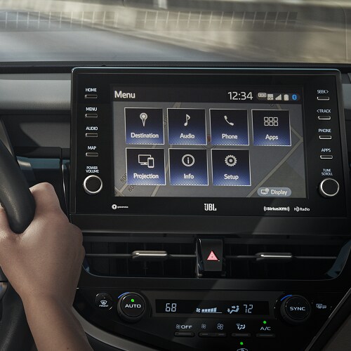 Toyota Camry XSE interior