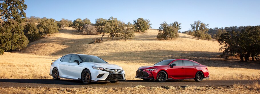 New Toyota Sedans