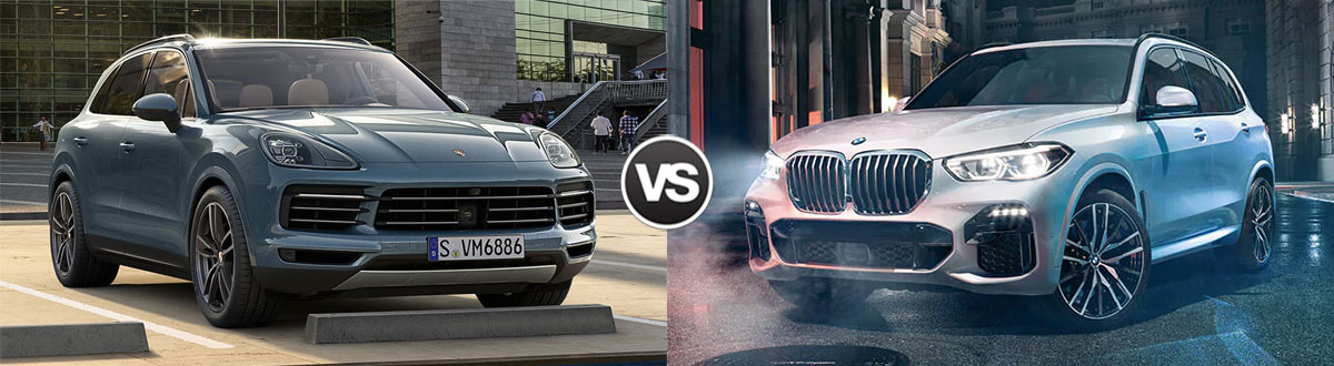 2019 Porsche Cayenne vs 2019 BMW X5