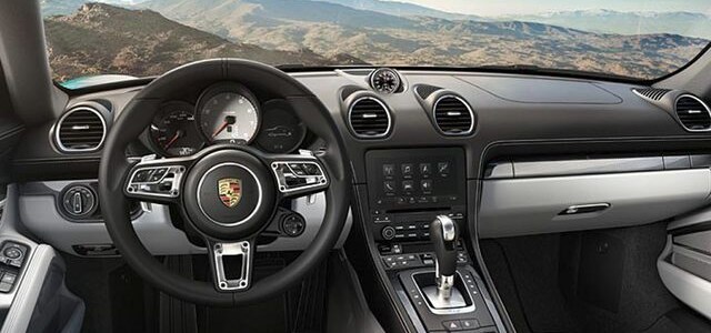 Porsche718 Driver Interior