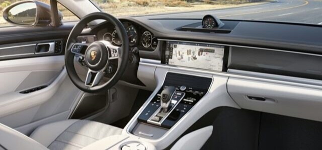 Porsche Panamera interior cabin
