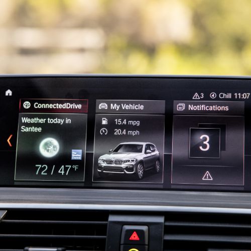 BMW X3 iDrive