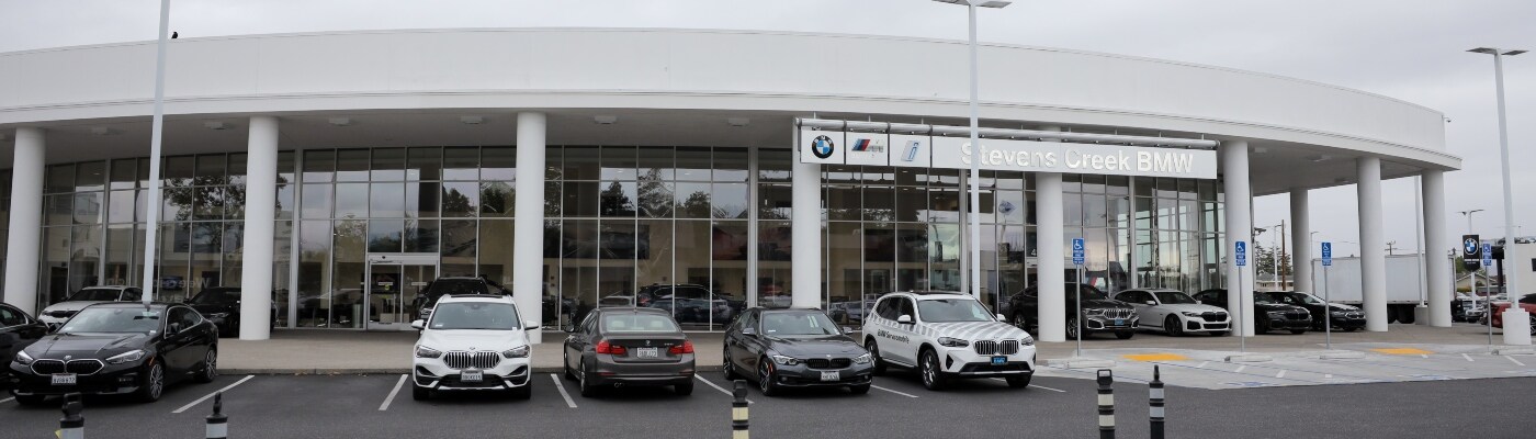 Stevens Creek BMW Stevens Creek BMW Sign and building