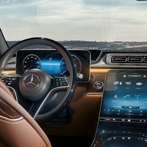 Mercedes-Benz S-Class Sedan interior