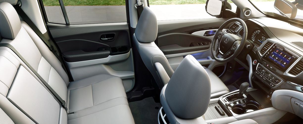 Interior of the Honda Ridgeline.JPG